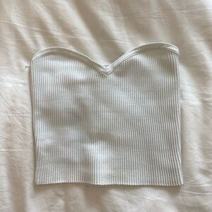Aritizia babaton sculpt knit sweetheart tube top XS
